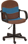 Офисное кресло Tetchair BAGGI (ткань, коричневый/синий, 3М7-147/С24)