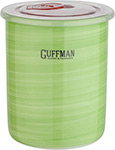 Керамическая банка с крышкой Guffman C-06-001-G зеленый, 0.7 л