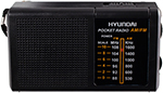 Радиоприемник портативный Hyundai H-PSR130 черный