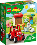 Конструктор Lego DUPLO ``Фермерский трактор и животные``