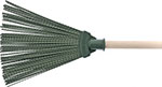 Метла Сибртех полипропиленовая, 295х255х1490 мм, веерная, деревянный черенок 63227