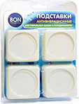 Резиновые антивибрационные подставки для стиральных машин и холодильников BON BN-610, комплект