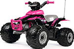 Электроквадроцикл Peg-Perego Corral T-Rex 330w Pink