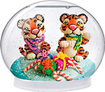Набор Создай  Magic Moments Волшебный шар Тигры с подарками