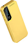 Портативное универсальное зарядное устройство Energy Power Bank 5000 желтый