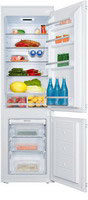 Встраиваемый двухкамерный холодильник Hansa BK316.3FNA 1193159 белый