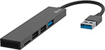 USB Hub Ritmix CR-4315 Metal